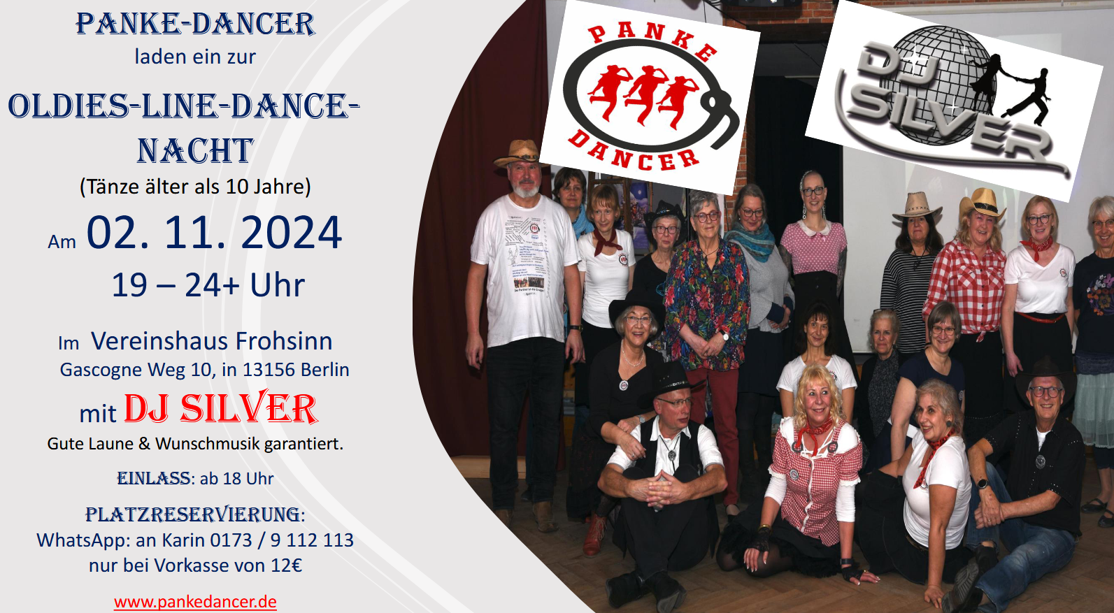 3. Oldies Line Dance Nacht 2024