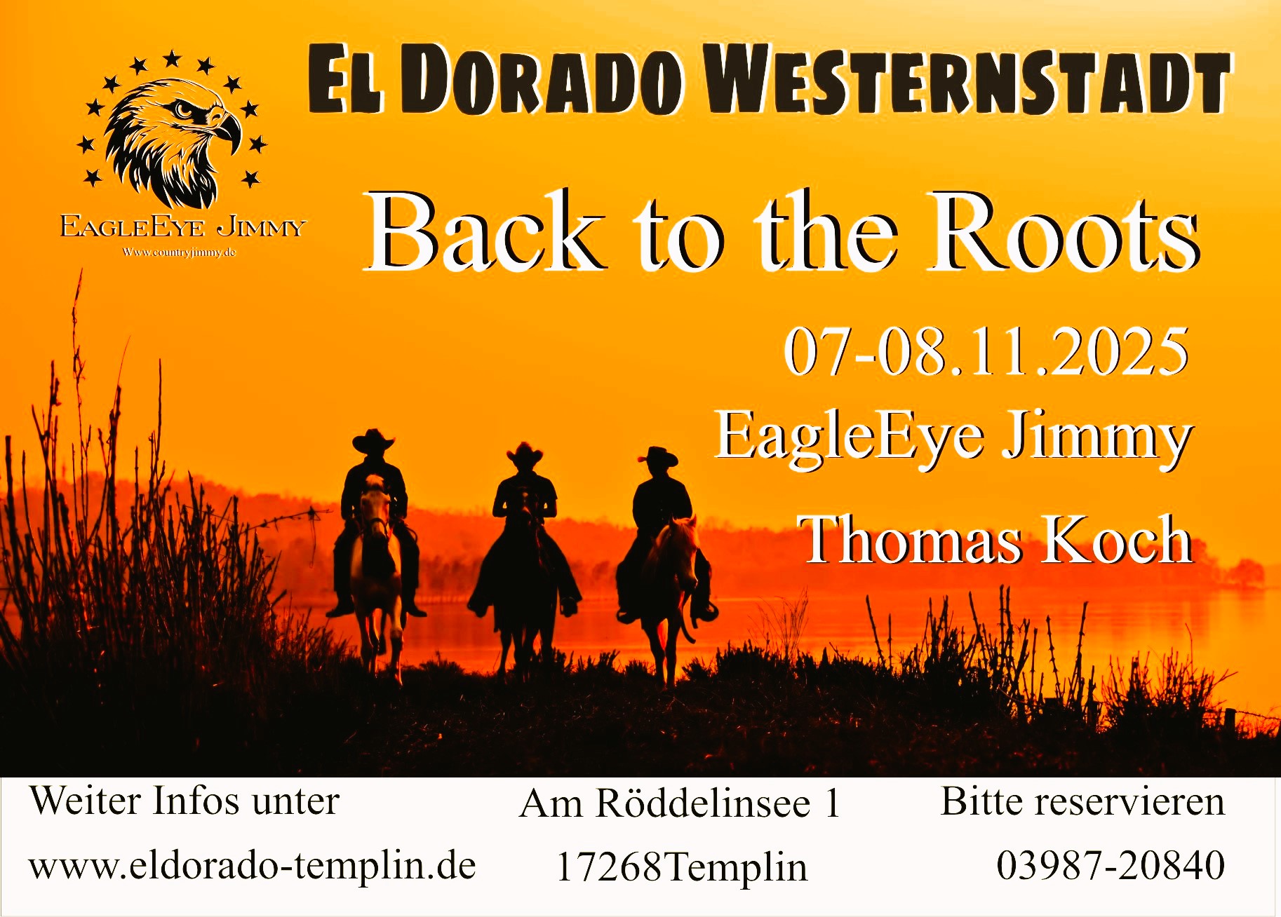 Back To The Roots in Eldorado Templin im November 2025