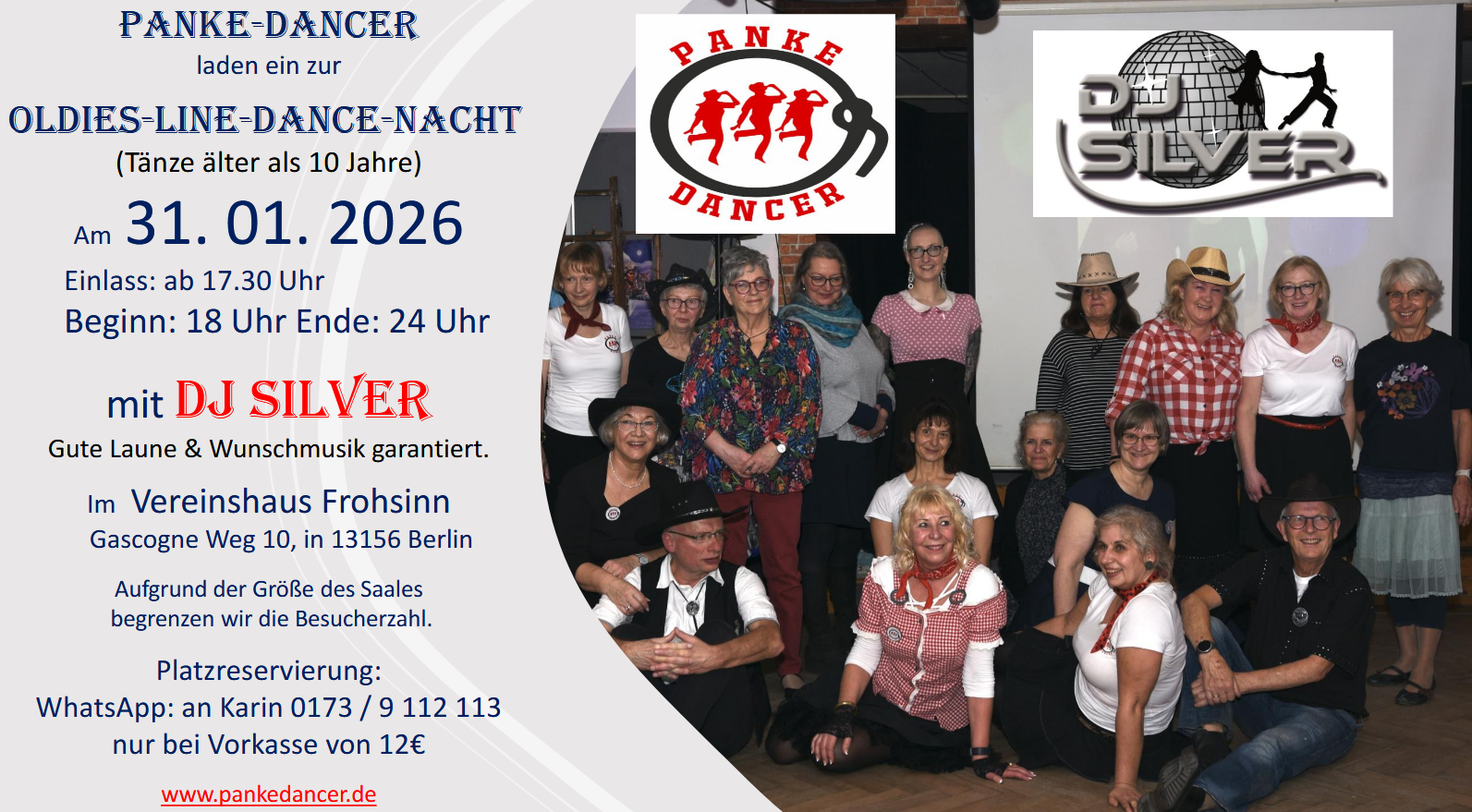 6. Oldies Line Dance Nacht 2026
